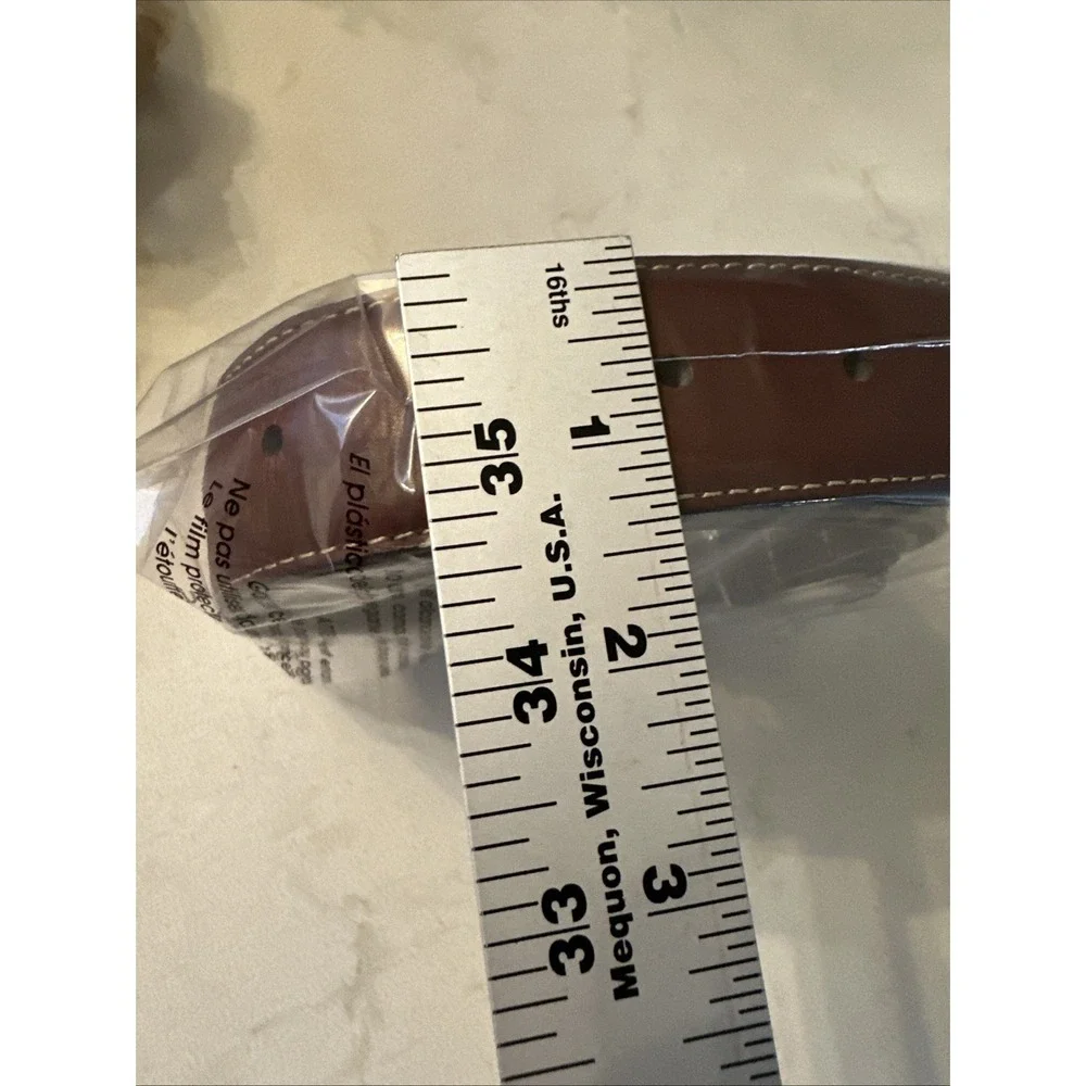 Nike Golf Men's Brown Leather Belt Size 40‎